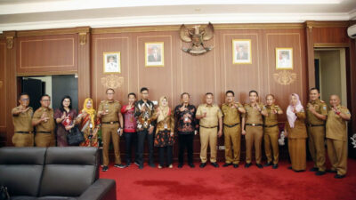 Bupati Lampung Selatan Terima Audiensi Dekan Fakultas Hukum Unila