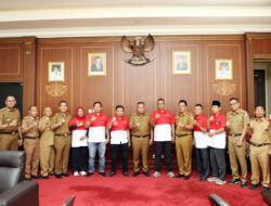 Jalin Sinergi, DPC PWRI Lamsel Audensi dengan Bupati Lampung Selatan