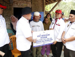 Melalui Pragram Geserbu dan Kolaborasi PT ASDP, Bupati Lampung Selatan Bedah Rumah Milik 2 Warga di Kecamatan Merbau Mataram
