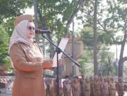 Pimpin Apel Mingguan, Asisten Pemerintahan dan Kesra Setdakab Lamsel Tekankan Kedisiplinan Pegawai