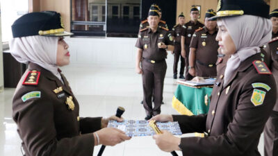 Sertijab Kajari Lampung Selatan, Afni Carolina Gantikan Dwi Astuti Beniyati