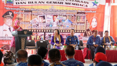 Kabupaten Lampung Selatan Deklarasi Sebagai Kabupaten Literasi
