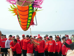 Jadi Agenda Tahunan, Festival Layang-layang 2 Lamsel Resmi Dibuka