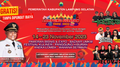 Catat Tanggalnya, Band Rock Jamrud Kembali Hadir di Lampung Selatan Expo 2023