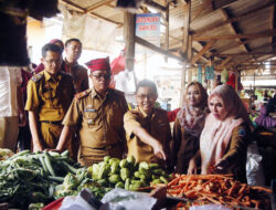 Jelang Nataru, Tim Gabungan Pemkab Lampung Selatan Cek Harga dan Ketersediaan Sembako