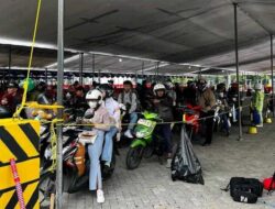 Pemudik Motor Via Ciwandan Pada H-6 Masih Terpantau Landai