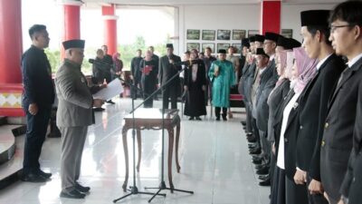 Enam Pejabat Eselon II Hasil Selter JPTP Pemkab Lamsel Dilantik, Asep Jamhur Pimpin Dinas Pendidikan