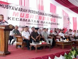Bupati Lamsel Buka Musrenbang RKPD Tahun 2025 Kecamatan Bakauheni