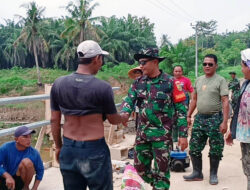 Cek Pengerjaan Fisik TMMD Ke-120, Dandim 0421/Lamsel: Tinggal Penyempurnaan Saja