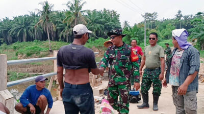 Cek Pengerjaan Fisik TMMD Ke-120, Dandim 0421/Lamsel: Tinggal Penyempurnaan Saja