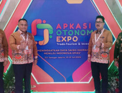 Bupati Lamsel Hadiri Rakernas Apkasi dan Apkasi Otonomi Expo 2024 di JCC