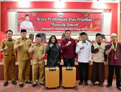 Pemkab Lampung Selatan Berangkatkan 15 Orang Ibadah Umrah 9 September 2024