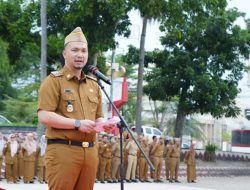Momen Apel Terakhir Sebagai Plt Bupati Lamsel, Pandu Kesuma Dewangsa Ingatkan ASN Tidak Terpecah Karena Beda Pandangan Politik