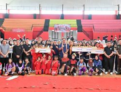 Jaring Bibit Atlet, Kejuaraan Tarkam Kemenpora Resmi Dibuka di GWH Kalianda