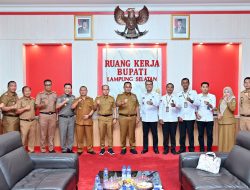 Bupati Lampung Selatan Terima Audiensi BNNK Lampung Selatan