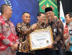 Kepatuhan Penyelenggaraan Pelayanan Publik 2024 Dinilai Baik, Pemkab Lampung Selatan Diganjar Penghargaan Oleh Ombudsman