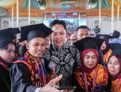 Wisuda Perdana An Nur, Jalan Rp11 Miliar Jadi Bukti Dukungan Bupati Egi untuk Pendidikan