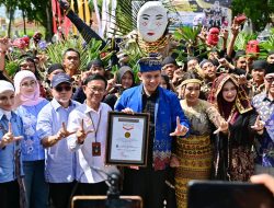 Tari Tuping 12 Wajah Pecahkan Rekor Dunia MURI, 1.500 Penari Lampung Selatan Ukir Sejarah Dunia