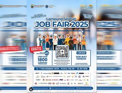 Buka 1.800 Lowongan Kerja! Pemkab Lampung Selatan Gelar Job Fair 2025 di GOR Way Handak