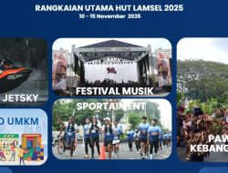 Uforia Lamsel Fest 2025 Mulai Terasa, Lampung Selatan Siap Rayakan HUT ke-69 dengan Pesta Rakyat Spektakuler