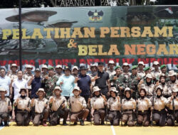 100 Pelajar Digembleng Bela Negara, Bupati Egi: Karakter Tak Bisa Digantikan AI
